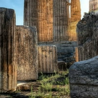 Detalji stupaca na partenonu na akropoli u Atini-Grčkoj Steve Mohlenkamp