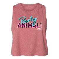 Jersey Shore - Party Animal - Juniors Cropped Racerback Tank top