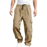 Muške pravne noge gaćice za povuku struka Taktičke hlače labave pantalone, pantalone za planinarenje