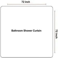 Karirano zastor za tuširanje, jednobojno gingham provjerava klasičnu zemlju kulturu staromodni dizajn rešetke, tkanina od tkanine kupatilo set sa kukama, 72 W 72 L, dimgray biser