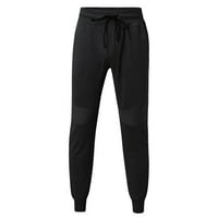 Zlekejiko Pune casual fitness hlače Boja pantalona za modne tie-konope muške muške hlače