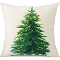 Božićno stablo jastuk za pokrov zelenog listova jastuk jastuk jastuk za jastuk za božićni ukras
