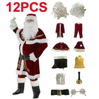 Božićni kostim Santa Claus, Deluxe Santa odijelo
