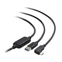 Kabel je aktivan USB-C kabel za oculus Quest VR slušalice u crnom - metri 16. stopa