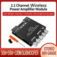 Xewsqmlo 2x50W + 100W zvučnici DIY modul CS8673E TPA3116D Chip Bluetooth kompatibilan sa 5,0