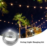 Visstreck String Light Viseći komplet od nehrđajućeg čelika čelična žičana užad za teške uvjete za žice