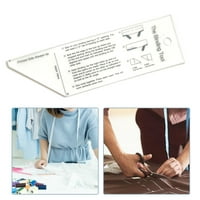 Akrilni vezni alat Ruljevač šivaćih alata za šivanje alata za preskakanje alata Ravnalo za šivanje quilting