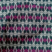 Onuone pamučna kambrska tkanina Geometrijska Ikat ispis tkanina od dvorišta široka