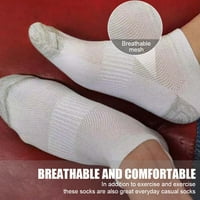 Parovi čarapa muške ljetne mreže čarape za čamce za uho podizanje pamučne čarape za uho