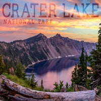 FL OZ keramička krigla, Nacionalni park Crater Lake, Oregon, rano jutro, perilica suđa i mikrovalni