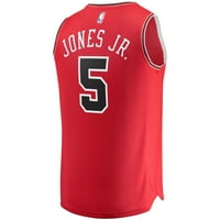 Muška fanatika marke Derrick Jones Jr. Red Chicago Bulls Fast Break Replica dressey - icon Edition