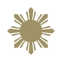 Filipini naljepnica za sunčanje naljepnica Die Cut - samoljepljivi vinil - Vremenska zaštitna - izrađena