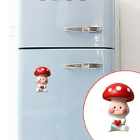 DaiosportSwear Clear Red Stereoskopski magnet za hladnjak, Slatka naljepnica sa magnetom za frižider