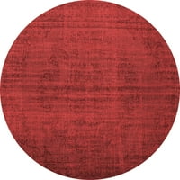 Ahgly Company Zatvorena okrugla Perzijska crvena boemska prostirke, 8 'krug
