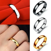 BIPLUT Romantični jednostavan izvrsni tanki par prsten za angažman prsten za prsten