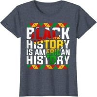 Crna historija je američka istorija patriotska afrička američka majica