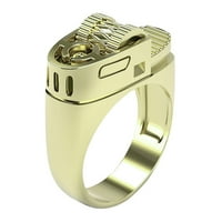 Jebično prstenasto prsten prsten za prsten kreativni nakit poklon prsten veličine 6- 10