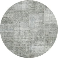 Ahgly Company u zatvorenom okruglom okruglom savremenim rupima za sive patchwork, 3 'runda