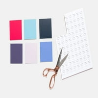 Pantone sistem podudaranja boja, 8,5 x11 papir TPG lim, jednobojni, 19-patlidžan
