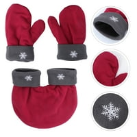 Par rukavice Polar Fleece Ljubitelji zime zgušnjavati Topla rukavica Sweethearts Božićni poklon Romantični