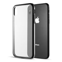 Kaleidio Case za Apple iPhone XS MA [Scrat otporan] Hybrid TPU branik [Slim Fit] Prozirni poklopac kože