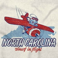 Sjeverna Karolina NC Smurfs Prvi let Muška grafička majica Tees Brisco Brends M