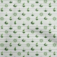 Onuone pamučna svila zelena tkanina Nautička plovila Sidrna tkanina za šivanje tiskane plafne tkanine