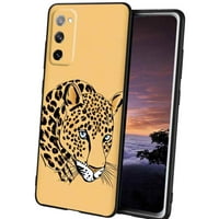 Kompatibilan je sa Samsung Galaxy S Fe telefonom, leopard-stolica za životinje Silikon zaštitni za TEEN