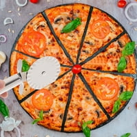 Rezač pica od nehrđajućeg čelika pizza kotač s ručkom pizza tijesto kotača Cutter Kuhinjski alati za