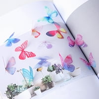 Hesoicy torba DIY naljepnica Dekor izvrstan živopisni plastični kreativni pribor za učvršćivanje leptira