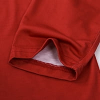 Hirigin Muški slobodno vrijeme gradijent boja V V izrez meka golf polo majica