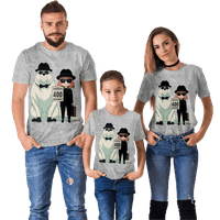 Špijunski obiteljski muškarac Odjeća izvrsna prozračna živa dizajnerska majica za prijatelje za poklon