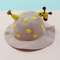 QAZQA TODDLER Baby Kids Vanjski tiskarski uzorak šešira Ribarski šešir sunčeve boje svijetlo plava jedna