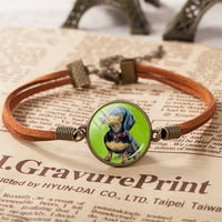 Baccoc dodaci za pse narukvica s retro narukvicom Ličnosti kreativni pas drago kamenje brončane baršunaste