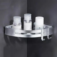 Linyer kupaonica ugaoni zid zida montirani kozmetički nosač aluminijski legura za odvod Organizator