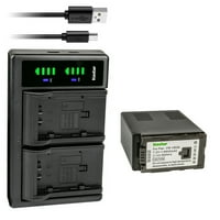 Kastar VW-VBG baterija i LTD USB punjač Zamjena za Panasonic AG-HMC155, AG-HMR10, AG-HMR10E, AG-HMR10P,