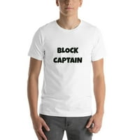 Blokirajte kapetan zabavnim stilu kratkih rukava majica s nedefiniranim poklonima