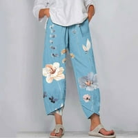 GAECUW široke posteljine za noge za žene široke nogu hlače Redovna fit dugačke hlače Lounge pantalone