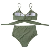 Clearance ispod $ Charella ženski bikini set Push up kupaći kupaći kostimi za kupaći kostim u obliku