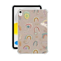 Kompatibilan sa iPad-ovom futrolom za vazduh, Boho-Rainbow-Aestetic - Silikonski zaštitni za zaštitu