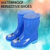 Djevojke čizme Toddler kišne čizme Dječja cipela Slatka crtana srednja cijevila Rain Boots Vanjske male