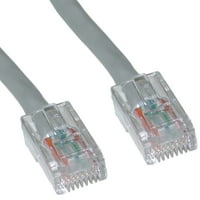 CAT GREY Ethernet patch kabel, bez boozva, stopalo