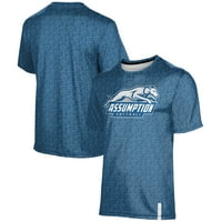 Muška podođanja plava pretpostavka Greyhounds softball logotip majica
