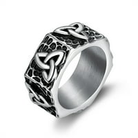 Prstenovi od nehrđajućeg čelika za muškarce Hip hop prsten Viking prstenovi za muškarce dječake Norse
