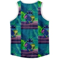 Disney Lilo & Stitch Prilagođeni vrpci vrhova prsluka majica bez rukava modni ljetni vrhovi tenkova