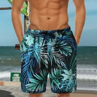 Upravne kratke hlače Muški kupaći kostimi Muškarci Ljeto Kratki pant Ispiši kratku labavu vrpcu džepnu