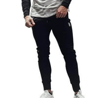 Muškarci Ležerne hlače Trenirajte trčanje Trčanje sportova zadebljane hlače Udobne kamuflažne pamučne