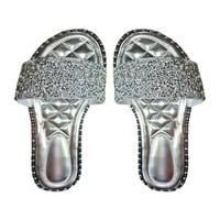 Ymiytan ženske otvorene sandale za nožne prstene prezentacije cipele ravne sandale ljetne papuče na