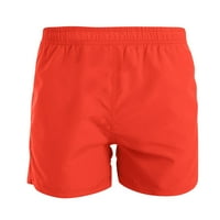 Hlače modne muške ljetne hlače za plažu, sportske casure sa obrezanim hlačama crveno poliester
