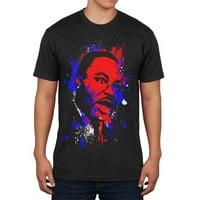 4. jula Patriotski MLK Martin Luther King Silhouette Muška meka majica Vintage Black 2xl
